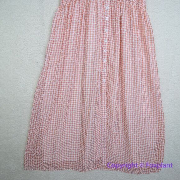 En Saison Caldera A-Line Gingham Print Midi Dress, size S - Picture 5 of 16